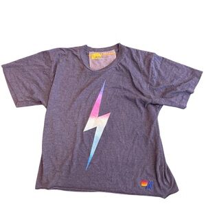 aviator nation cropped tee